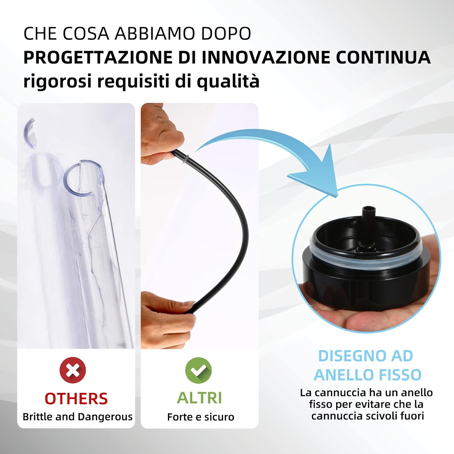 Volhoply Vaso de 20 onzas con tapa y pajita, paquete de 8 vasos delgados de plástico transparente de doble pared a granel, taza de café de viaje