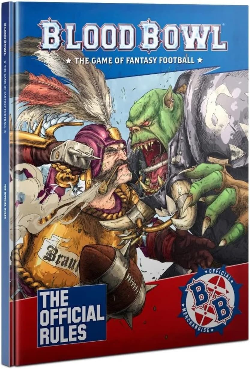 Games Workshop Blood Bowl – Juego de cajas de segunda temporada, color azul