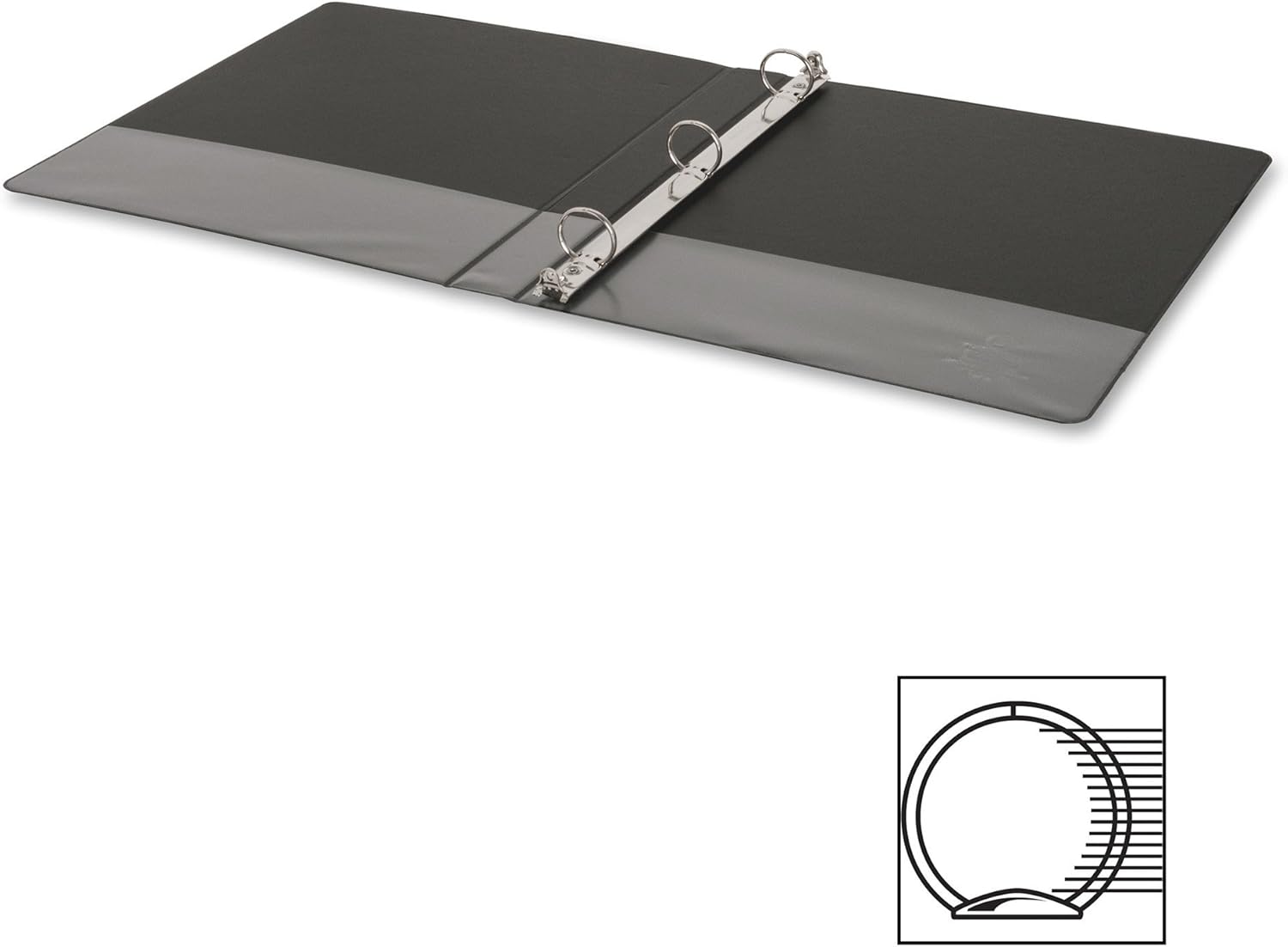 Business Source Carpeta básica de anillo redondo de 1″