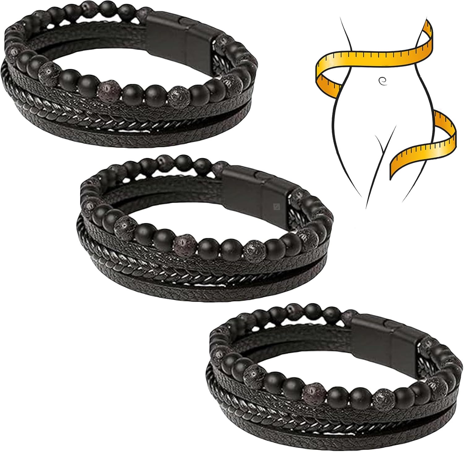 Volcanicx – Pulsera de bienestar y alivio Volcanicx, pulsera para adelgazar, pulsera de alivio de magtherapy para menopausia, sofocos y menopausia,
