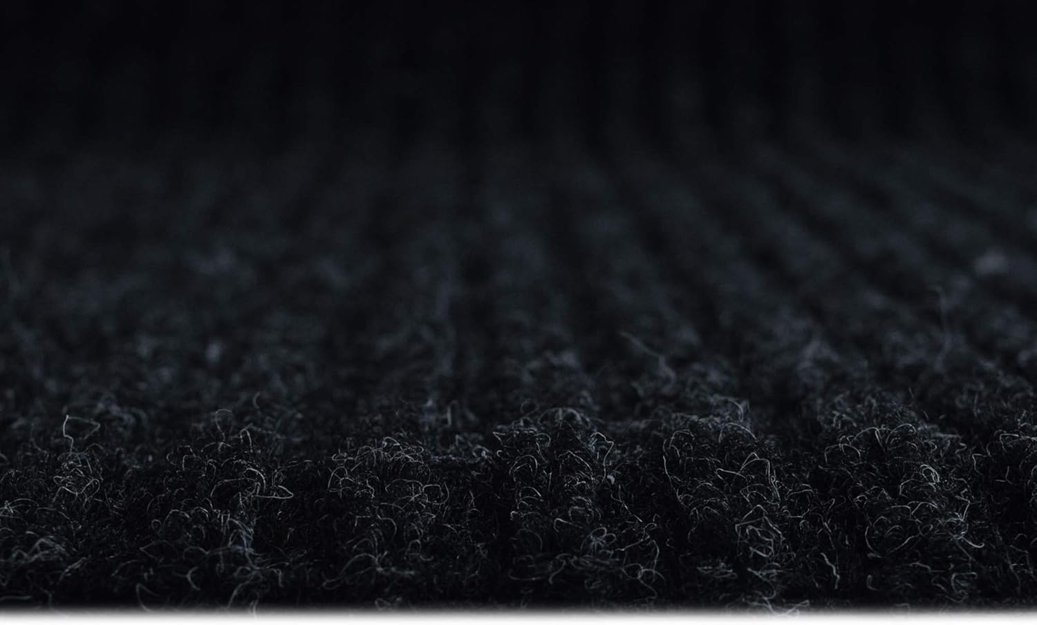 Alfombra de corredor iCustomRug para interioresexteriores, muchos tamaños disponibles, Carbón (dark charcoal)