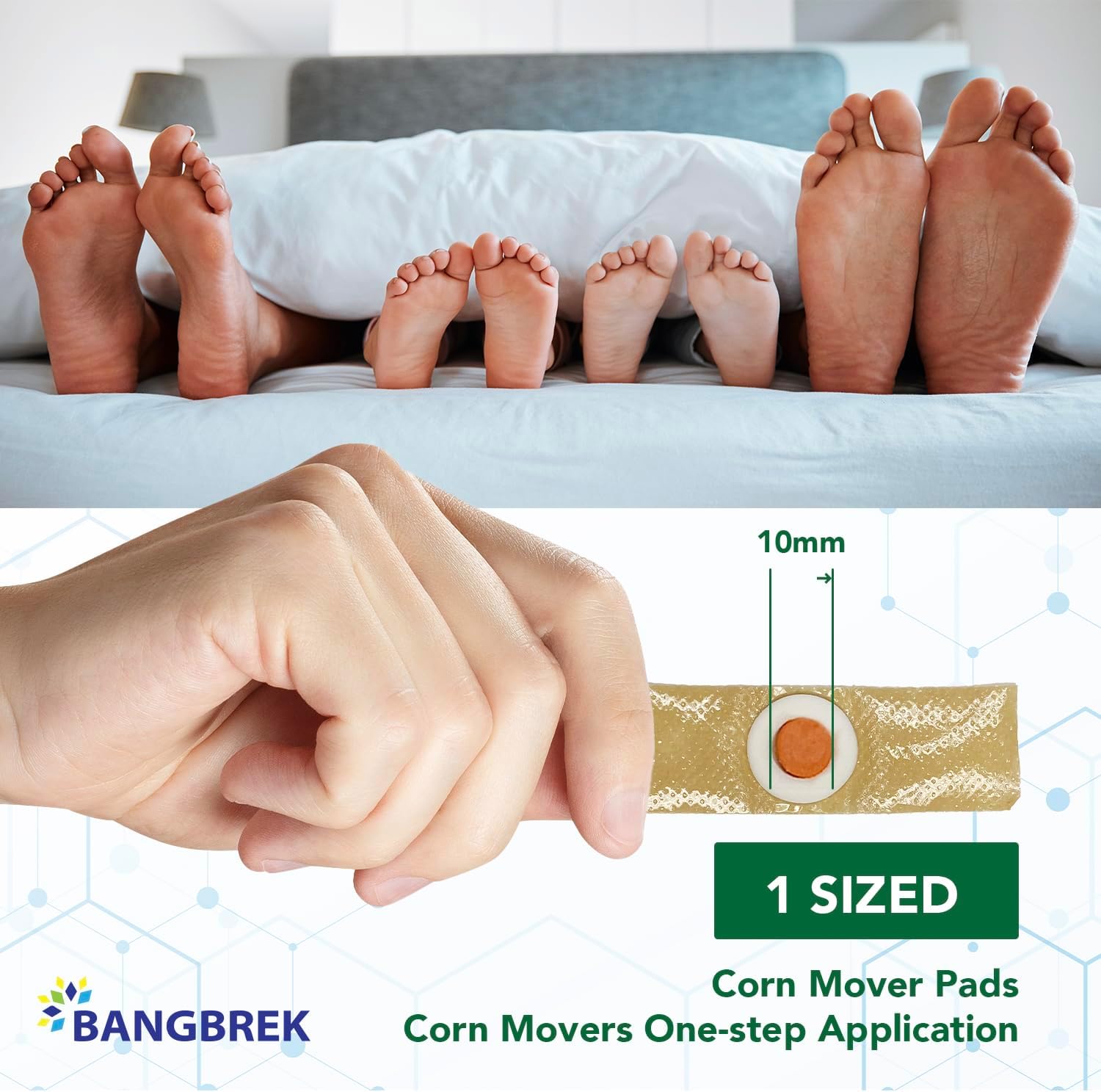 Removedor de maíz, removedor de maíz para pies extra fuerte, removedor de maíz de máxima resistencia para dedos de los pies, ingredientes