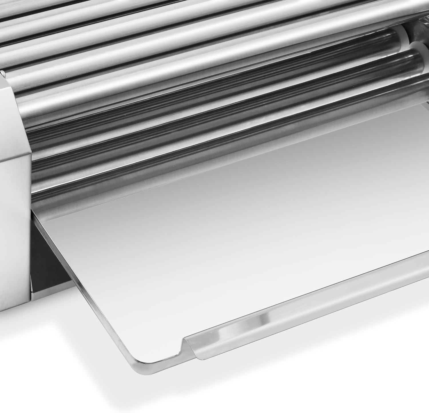Olde Midway Máquina eléctrica 1200-Watt de la cocina de la parrilla del rodillo del perro caliente 9 del perro caliente 9 – grado comercial