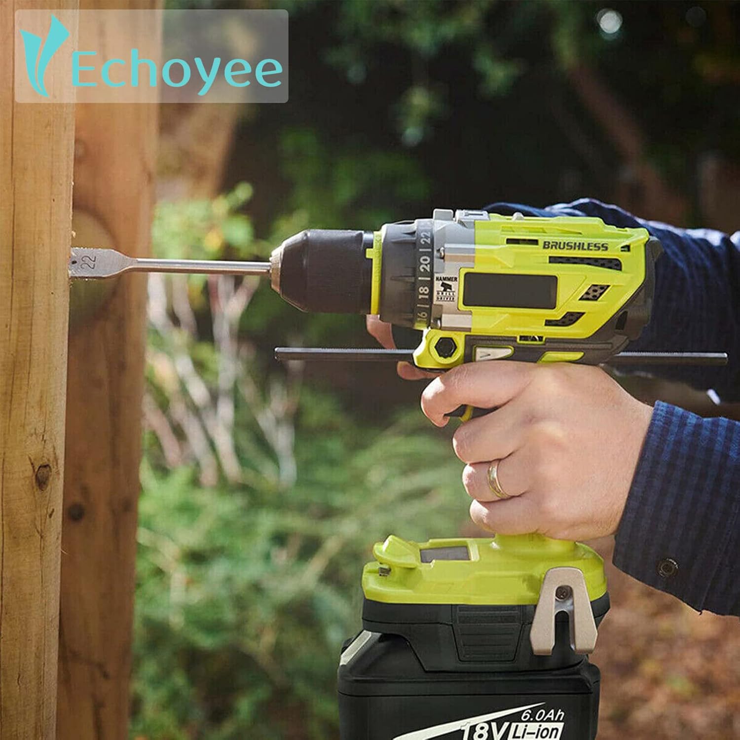 Convertidor MT20RNL para adaptador de batería Makita a Ryobi, conversión para batería Makita de 18 V a baterías de litio Ryobi 18 V One+ Plus, uso