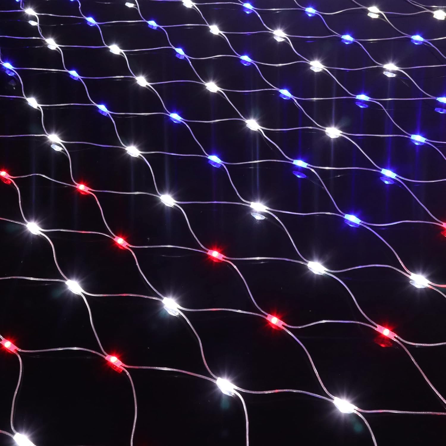 Red LED de bandera estadounidense, impermeable, letrero patriótico de Estados Unidos para interiores y exteriores, decoración del Día de la