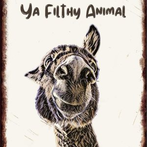 Wash Your Hands Ya Filthy Animal Donkey In Bathroom Decor Toilet Typografía divertida para baño, 5.5 x 8 pulgadas, arte retro de metal para pared, Wash Your Hands Ya Filthy Animal Donkey In Bathroom Decor Toilet Typografía divertida para baño, 5.5 x 8 pulgadas, arte retro de metal para pared,