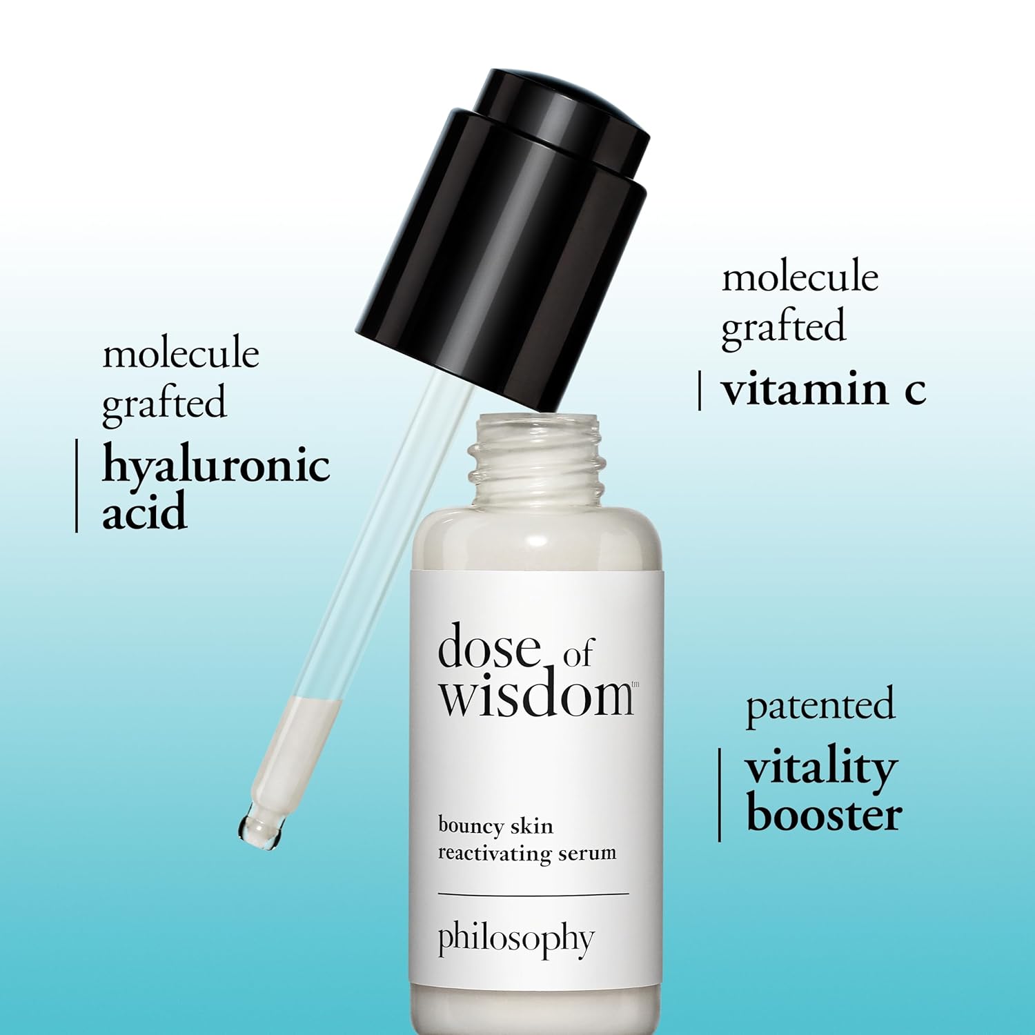 philosophy – Dose of Wisdom Bouncy Skin Reactivating Facial Serum – Rebuild & Repair Collagen