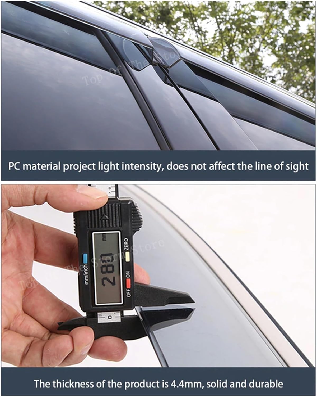 Deflectores compatibles con Mazda2 Mazda 2 Demio 2013 2014 2015-2023 2022 2021 DJ DL, accesorios para ventana lateral de coche, protectores de cejas