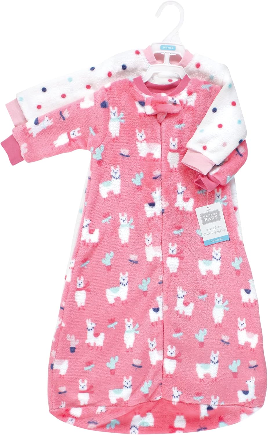 Hudson Baby Saco de dormir unisex de manga larga BabyPlush