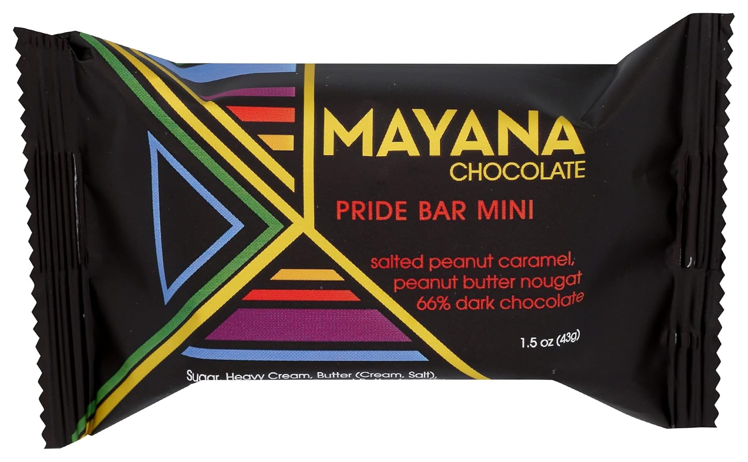 MAYANA CHOCOLATE Mini Pride Barra de chocolate, 1.5 oz