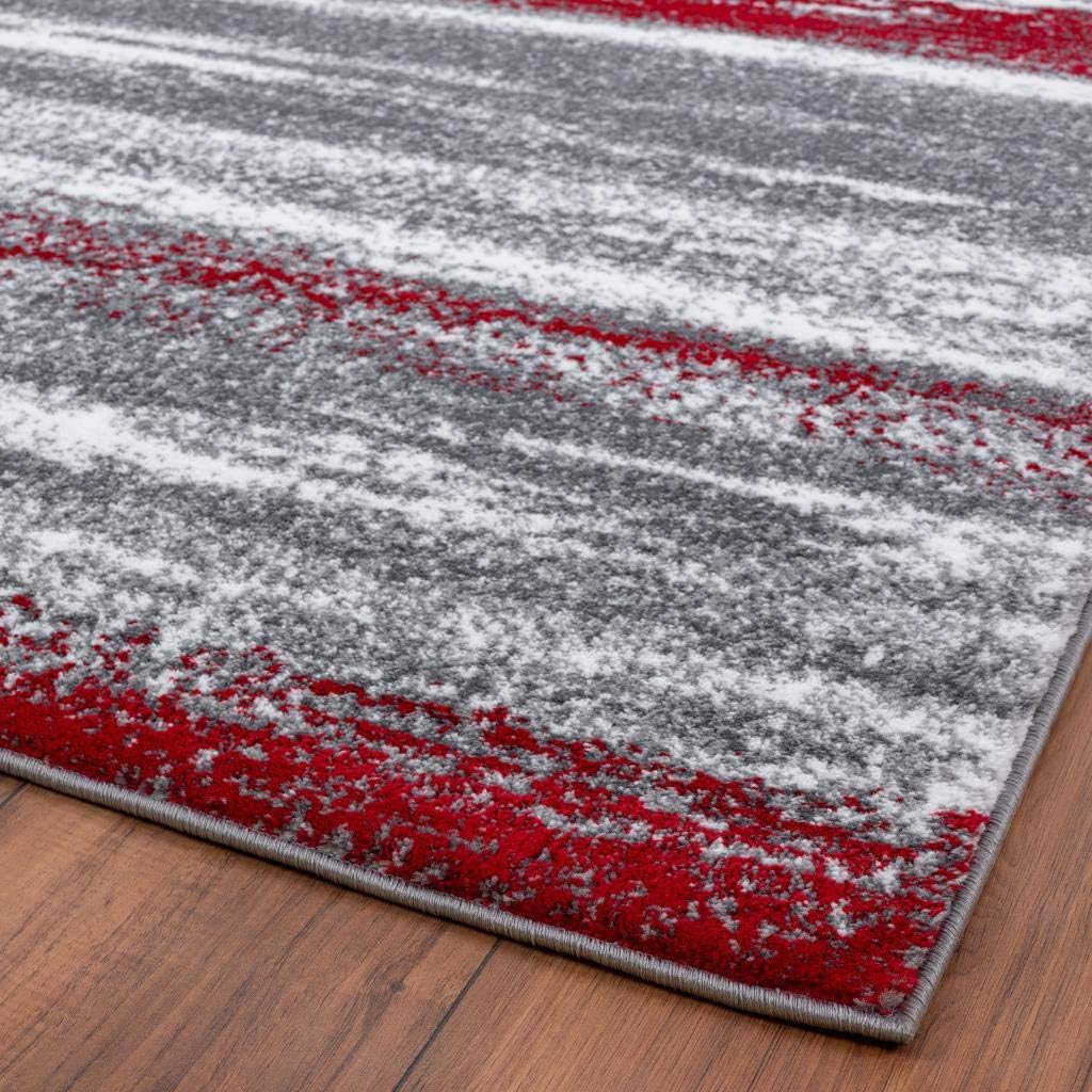 Luxe Weavers Lagos Collection 7501 – Alfombra abstracta.