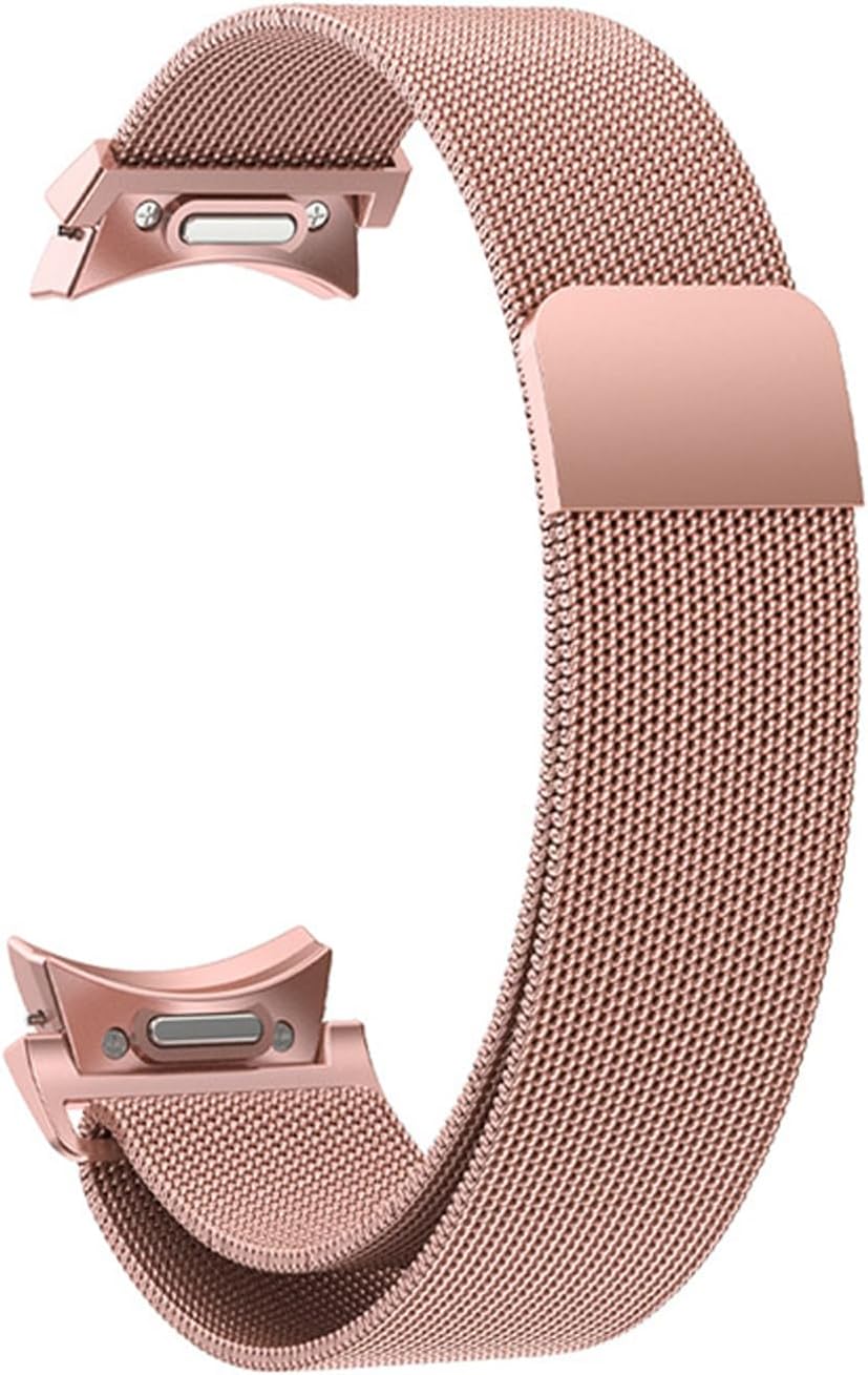 Correas de metal One Click No Gap compatibles con Samsung Galaxy Watch 6 5 4 1.575 in 1.732 inGalaxy Watch 6 Classic Band 1.850 in 1.693 inWatch 5