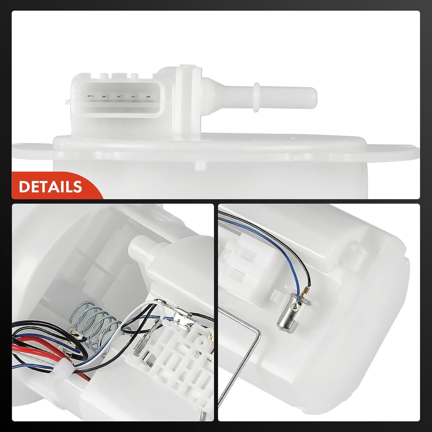A-Premium Conjunto de módulo de bomba de combustible eléctrica con unidad de envío compatible con Nissan Sentra 2002 2003 2004 2005 2006, 1.8L 2.5L,