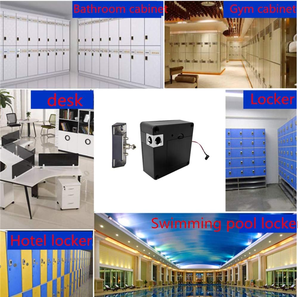 Cerradura electrónica para gabinete, cerradura electrónica RFID, cerradura oculta, cerradura de sensor electrónico, sin perforaciones, cerradura de