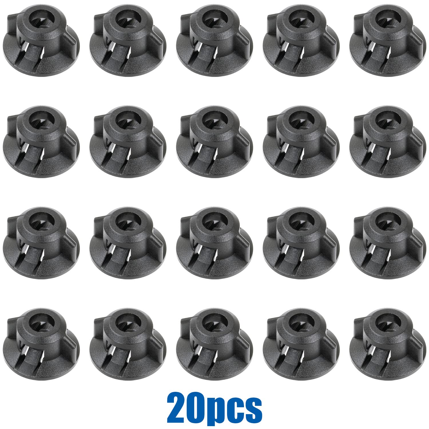 OAUTOO 20pcs Wheelhouse Liner Nut Quarter Panel Splash Shield Clip 90467-06121 para Scion Xb Toyota Avalon C-HR Camry Highlander Mirai Prius Rav4