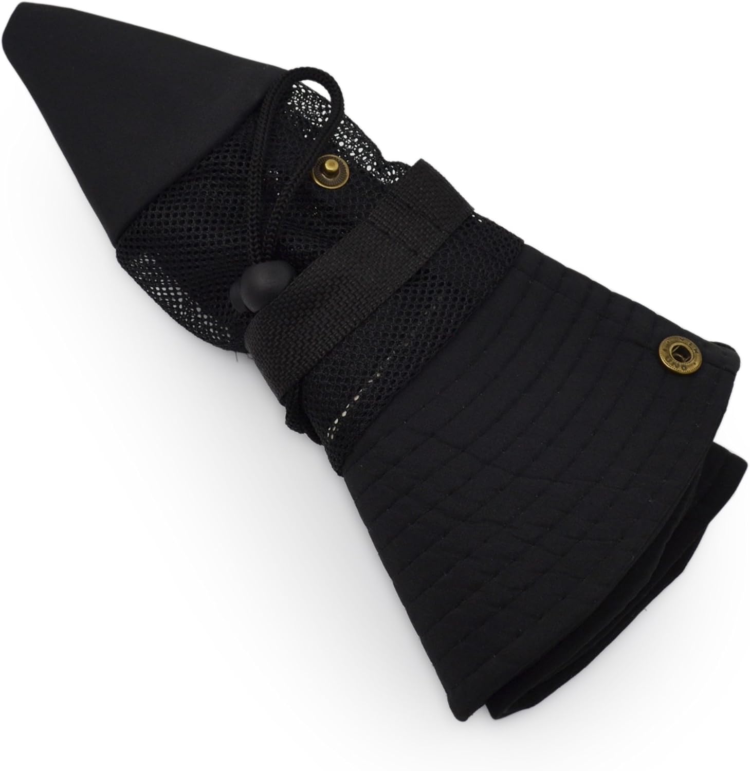 Sombrero de protección solar para exteriores, estilo militar, con panel de malla de poliéster para mantener el frescor