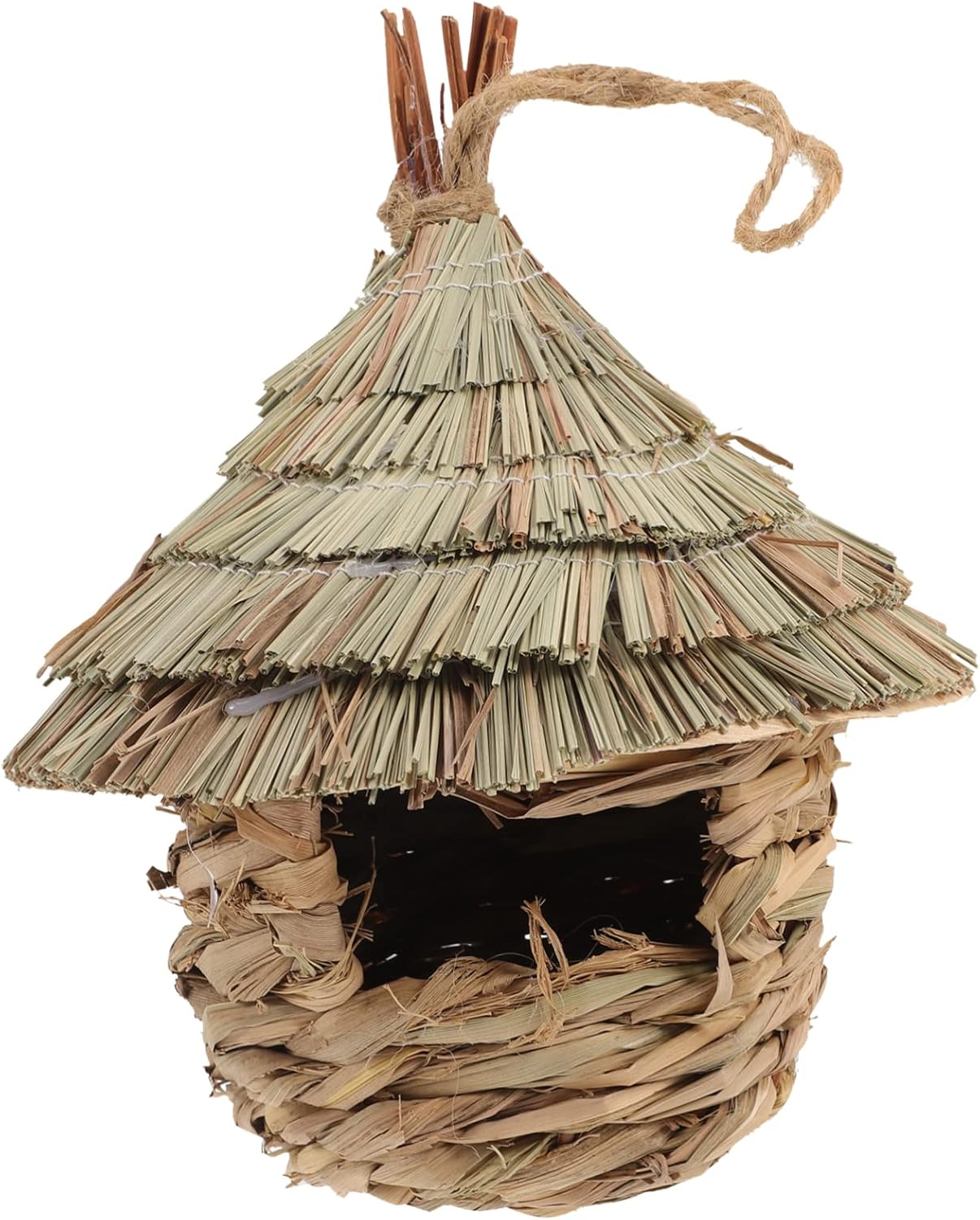 POPETPOP Piel de pájaro, casa de ardilla, jaula de palomas, accesorios para hámster, casas de colibríes, jaulas colgantes para pájaros, casa de
