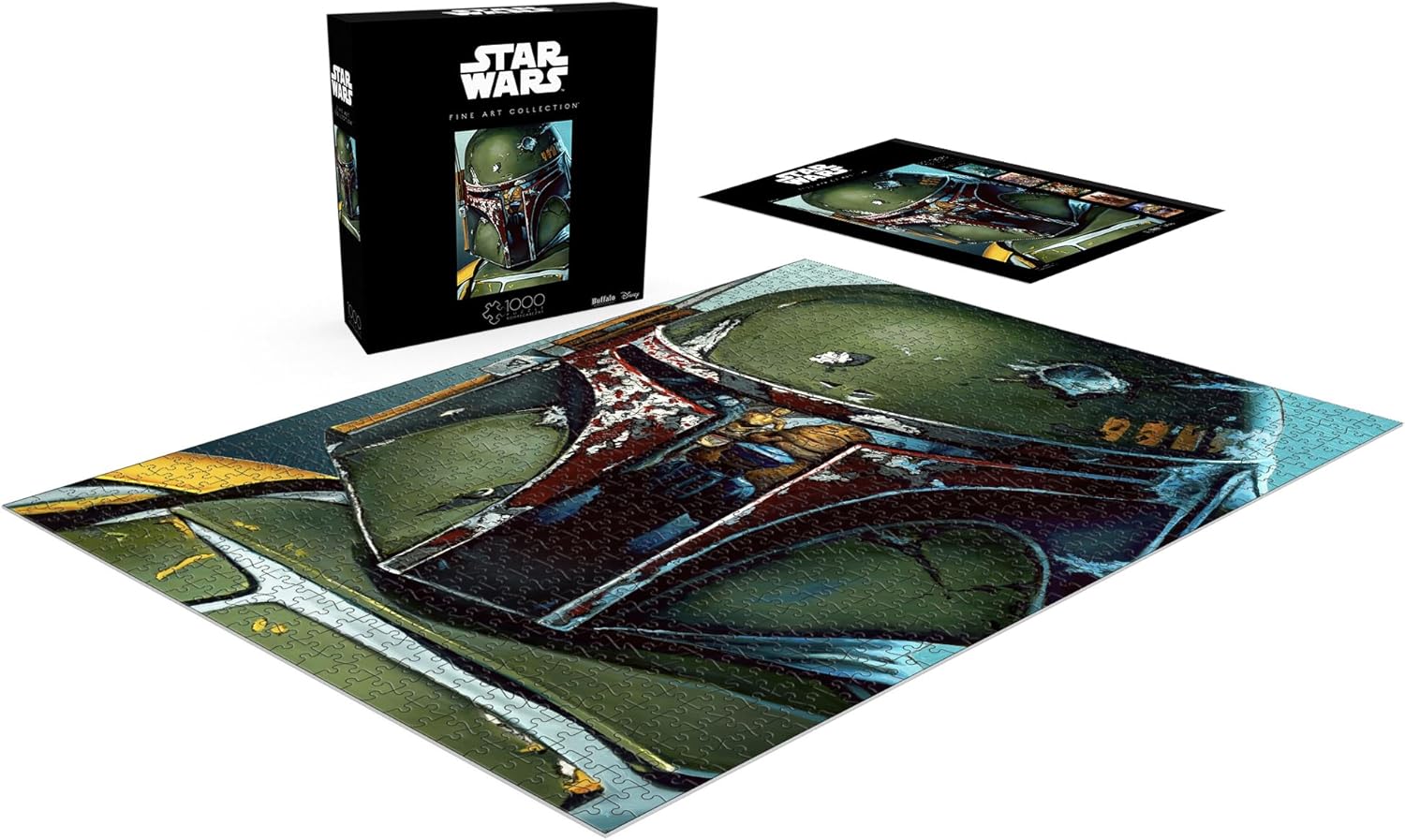 Buffalo Games – Colección de bellas artes de Star Wars – Negociaciones peligrosas – Rompecabezas de 1000 piezas para adultos desafiante rompecabezas