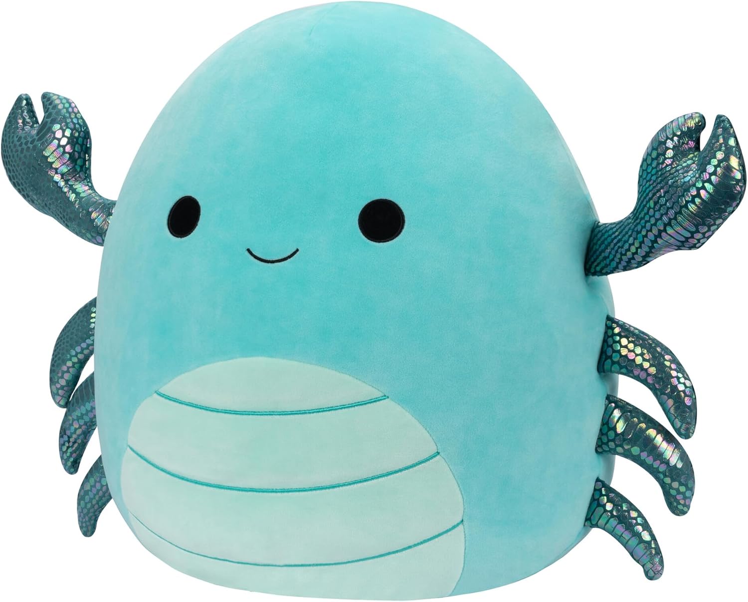 Squishmallows Original Carpio Teal Scorpion de 16 pulgadas – Peluche oficial de Jazwares grande y ultrasuave