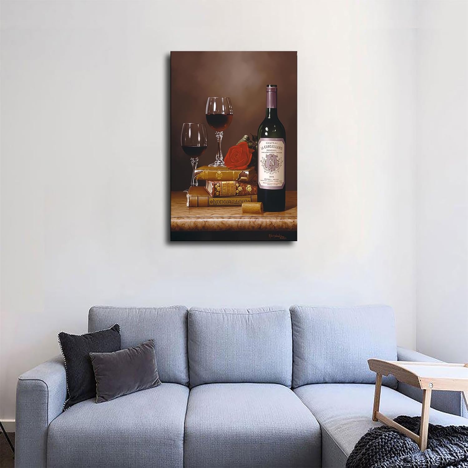 Imágenes retro de vino para cocina, póster decorativo, lienzo, pósteres de pared e impresión artística moderna para decoración de dormitorio