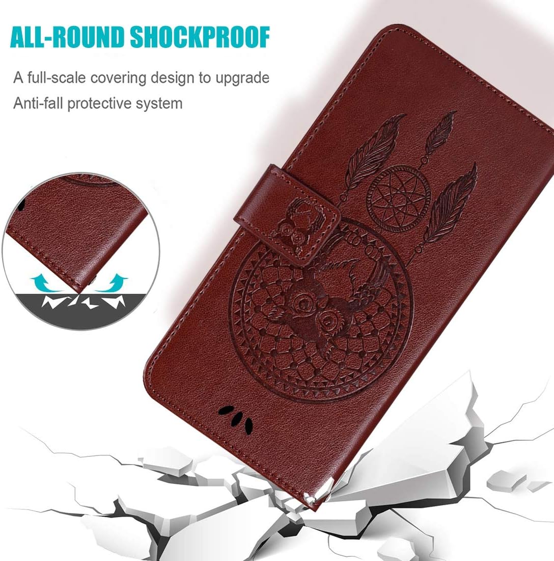 Vokuha Funda tipo cartera para Galaxy Note 9, Samsung Note 9 para niñas y mujeres, cierre magnético, función atril, correa para la muñeca, ranuras