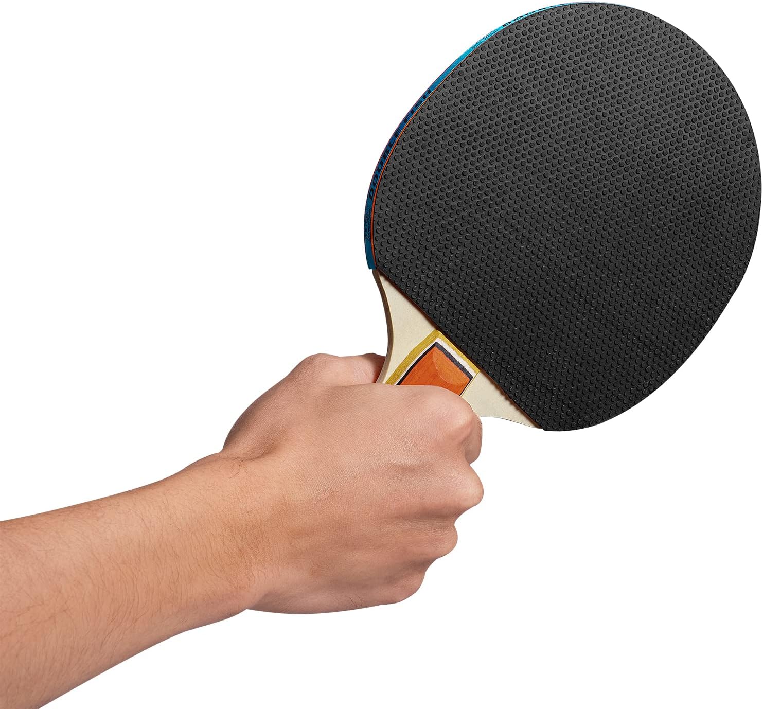 Juego de palas de ping-pong, aprobado por la ITTF de goma para 2 jugadores con pelotas, juego de raqueta de tenis de mesa para principiantes juego