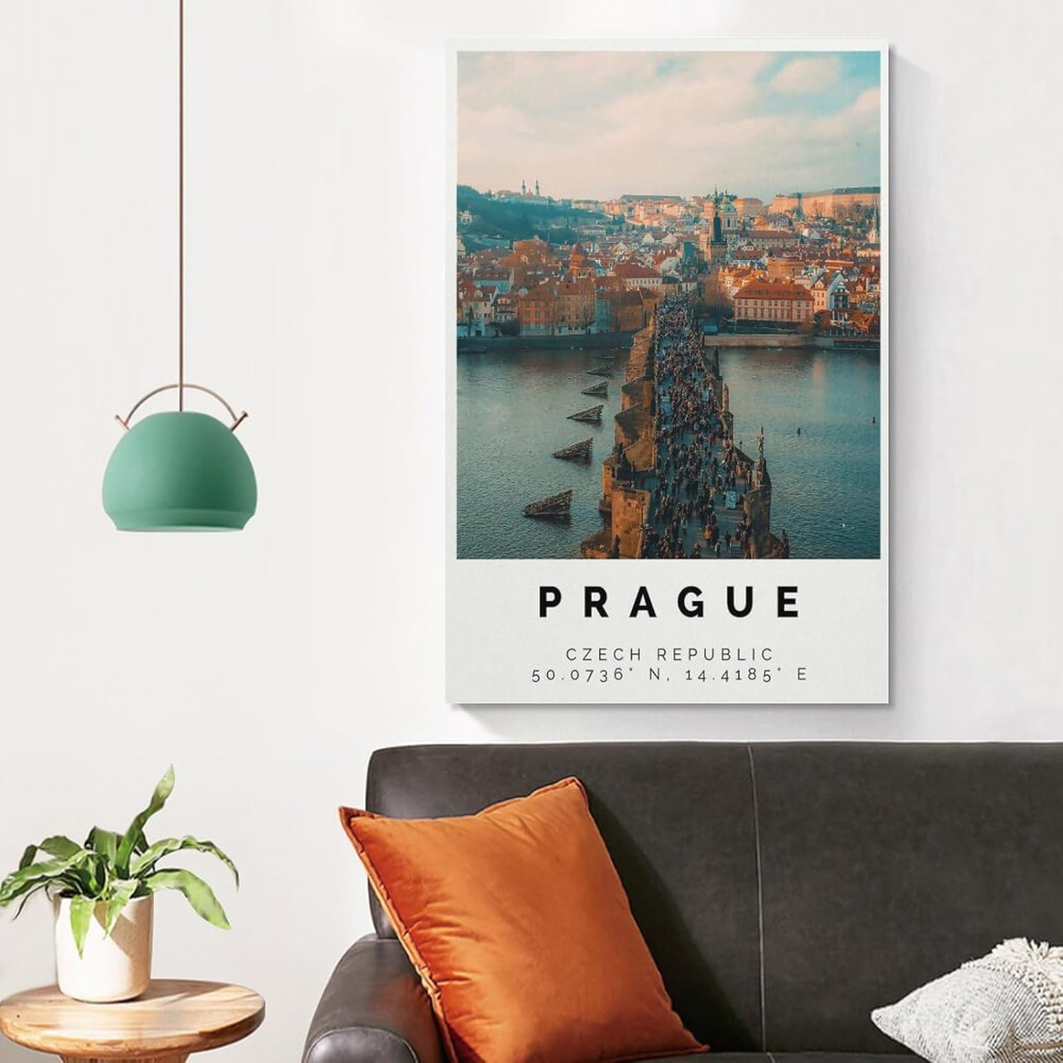 Prag Poster Bunter Druck,Prag Wand Kunst,Prag Foto Dekor Poster for Room Aesthetics Canvas Wall Art Poster And Print Unframe-style 16x24inch(40x60cm)
