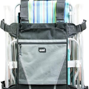 Bolsa de transporte plegable para silla  Mochila grande para silla de playa para 2 sillas de playa, sombrilla, toallas y más accesorios de playa Bolsa de transporte plegable para silla  Mochila grande para silla de playa para 2 sillas de playa, sombrilla, toallas y más accesorios de playa