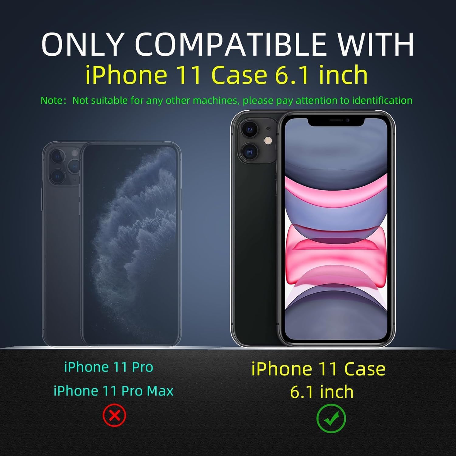 Funda para iPhone 11 con 2 protectores de pantalla de vidrio, funda con función atril para iPhone 11 con cubierta deslizante para cámara y soporte