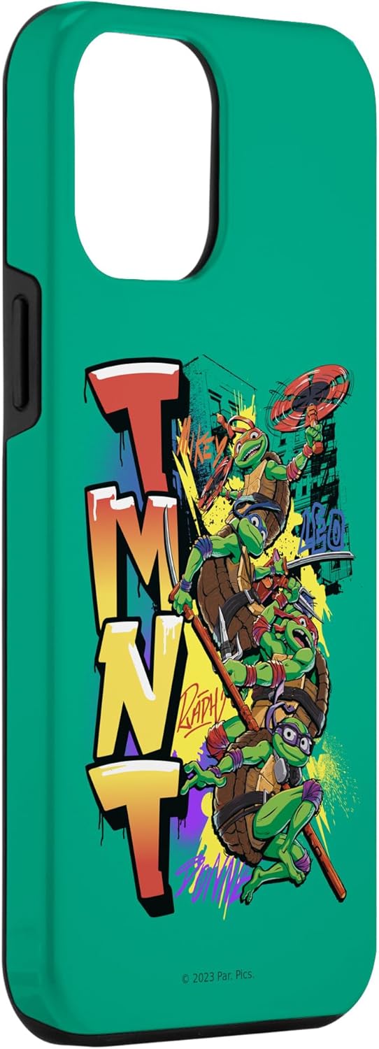 iPhone 12 Pro Max Teenage Mutant Ninja Turtles Mutant Mayhem NYC Graffiti Case