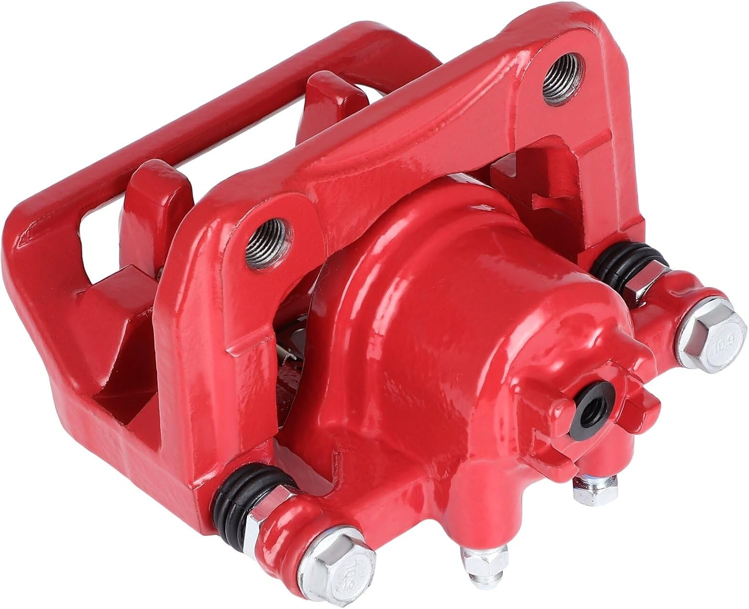 SCITOO Pinza de freno trasera izquierda con soporte 19B6886 rojo compatible para Acura RDX 2013-2018 para Honda Crosstour 2012-2015 para Honda CR-V