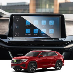 Ruiya Protector de pantalla para VW Atlas 2024 de 12 pulgadas, GPS de infoentretenimiento para VW Atlas 2024, accesorios 9HD, dureza de vidrio Ruiya Protector de pantalla para VW Atlas 2024 de 12 pulgadas, GPS de infoentretenimiento para VW Atlas 2024, accesorios 9HD, dureza de vidrio