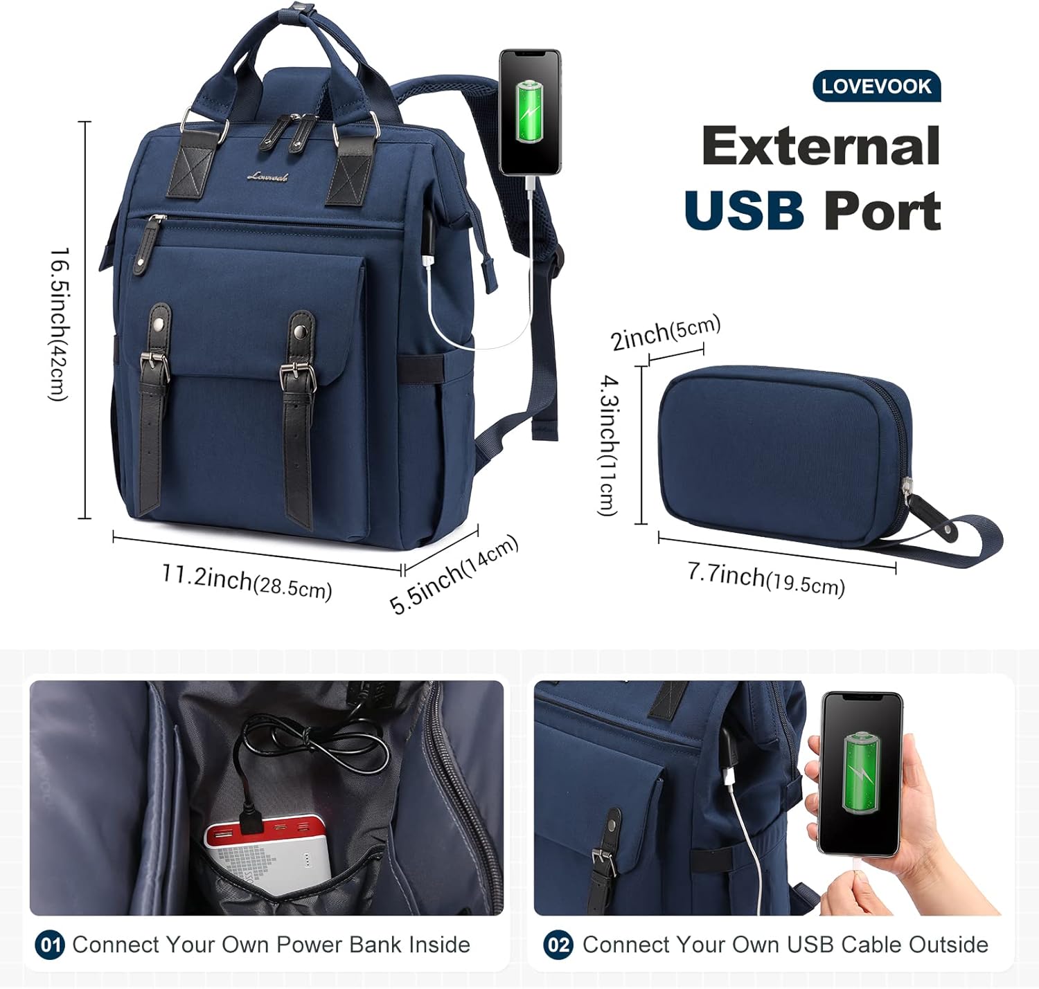 Mochila para laptop para mujer, mochila de viaje para trabajo, escuela, escuela, escuela, negocios, computadora, bolsa de enfermería, bolsa de