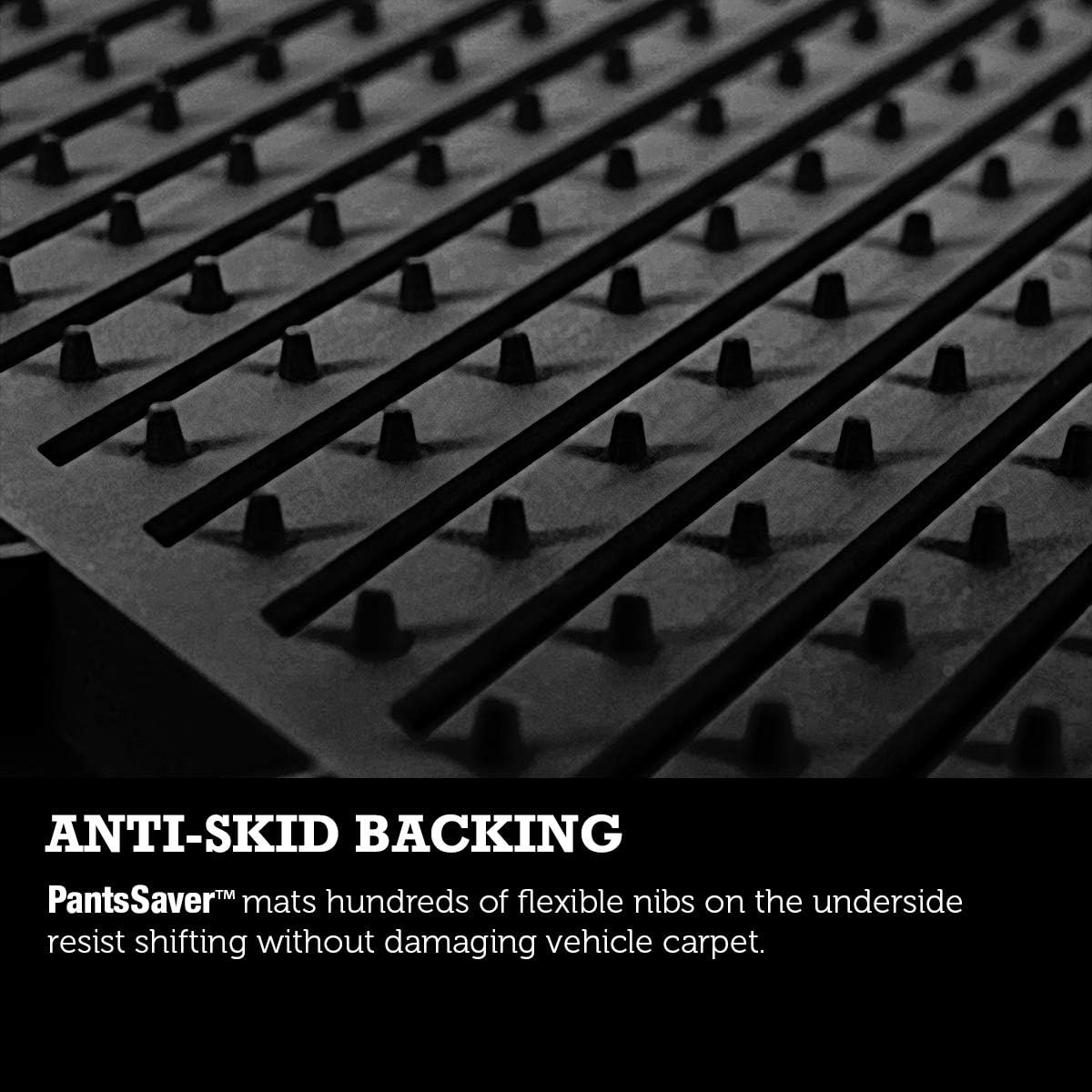 PantsSaver Alfombrillas de suelo de ajuste personalizado para Chevrolet Aveo 2019, protección total resistente, color negro