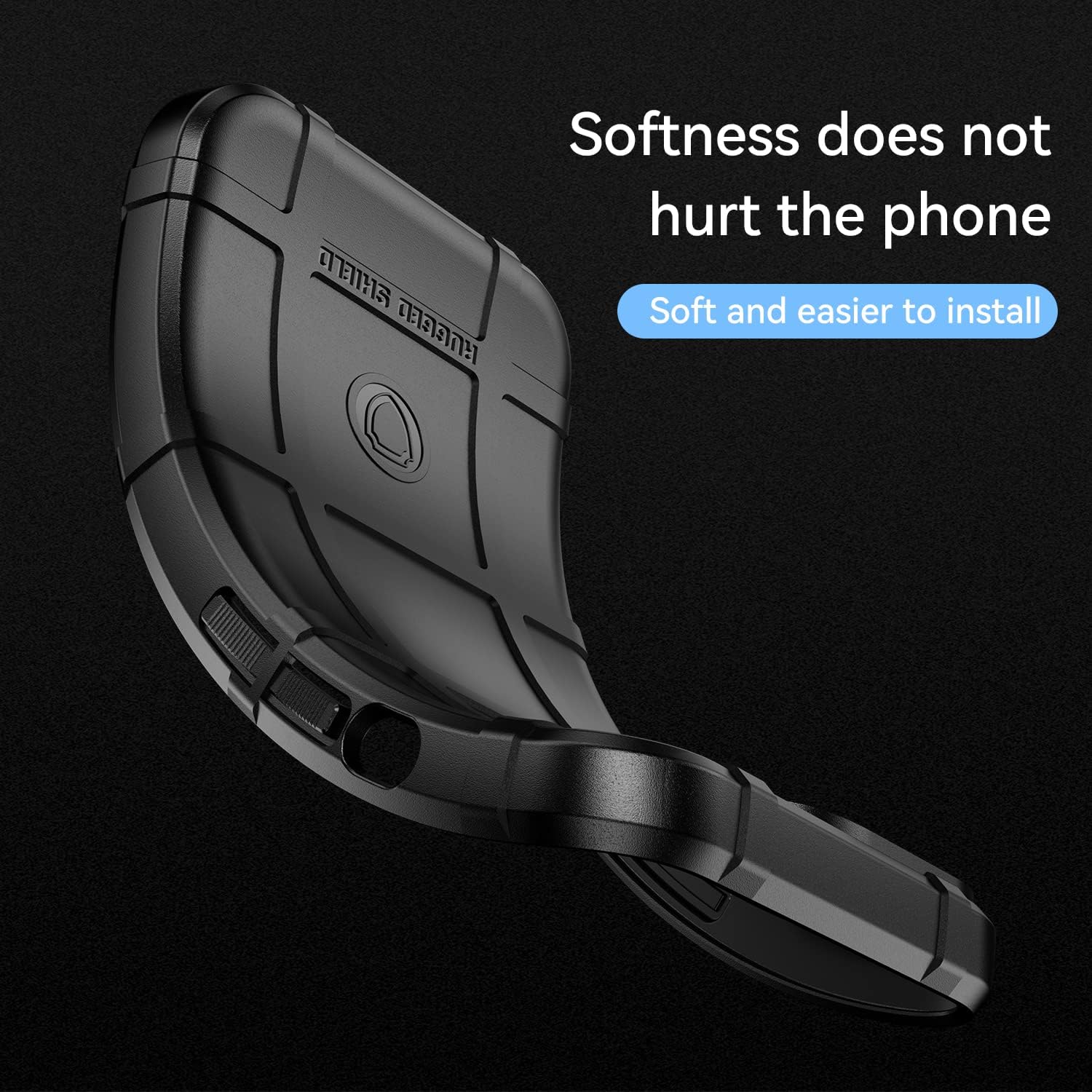 Funda delgada para Redmi Note 11E 5G, funda protectora resistente con protección contra golpes de grado militar y cubierta protectora para el lente