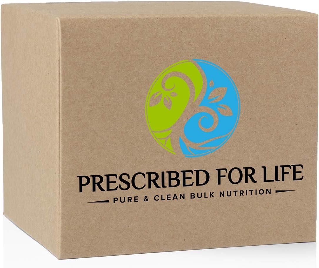 Prescribed For Life Resveratrol en polvo  98% Trans Resveratrol  Suplemento nutricional rico en antioxidantes  Vegano, sin gluten, sin OGM