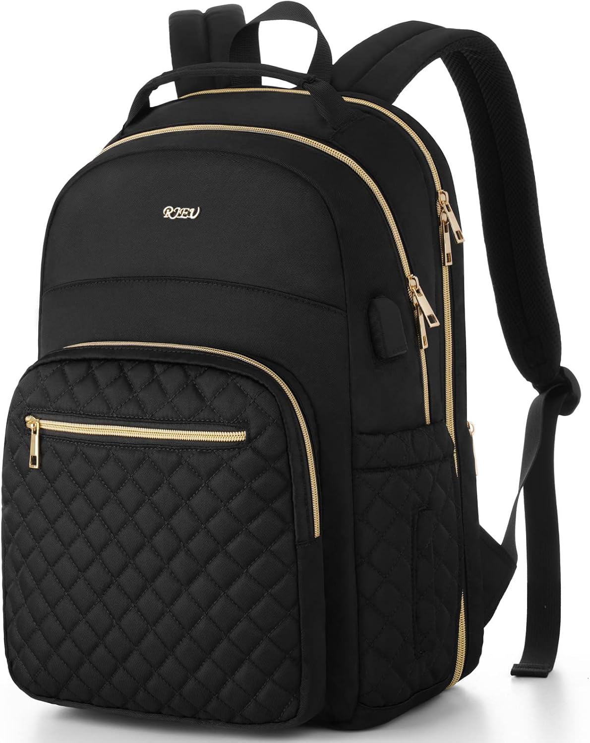 RJEU Mochila para laptop para mujer, adolescente, niña, escuela secundaria, bolsas de libros para estudiantes universitarios para gimnasio, camping,