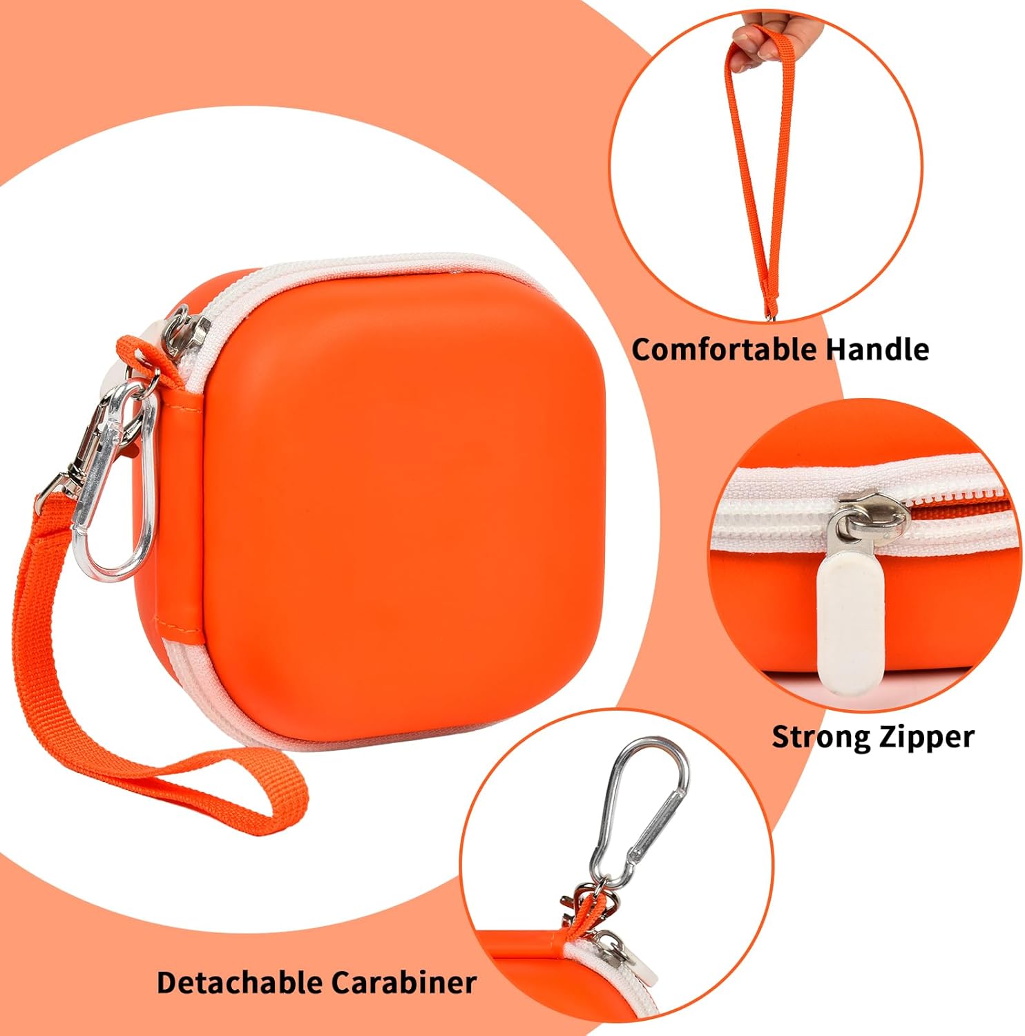 Boobowl Funda rígida compatible con SIMOSkyroam Solis Lite 4G LTE portátil WiFi Hotspot móvil, bolsa de almacenamiento de enrutador de viaje con