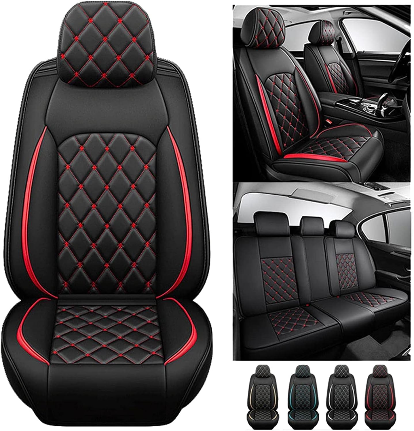 Funda de asiento de coche de 5 asientos, para Volvo V60 V50 S60 S80 S40 Xc40 Xc60 Xc70 Xc90 V40 V70 V90 S60L S90 SsangYong Korando Actyon R Exton,