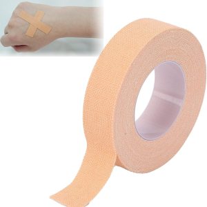 Cinta autoadhesiva, vendaje adhesivo color piel transpirable cinta quirúrgica para el cuidado de heridas deportes (0.5 in x 16.4 ft) Cinta autoadhesiva, vendaje adhesivo color piel transpirable cinta quirúrgica para el cuidado de heridas deportes (0.5 in x 16.4 ft)