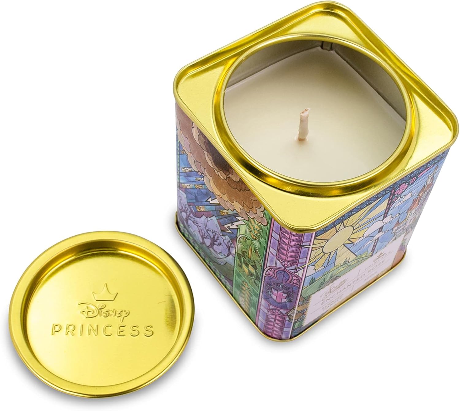 Disney Princess Home Collection – Vela perfumada de té de 11 onzas  Belle