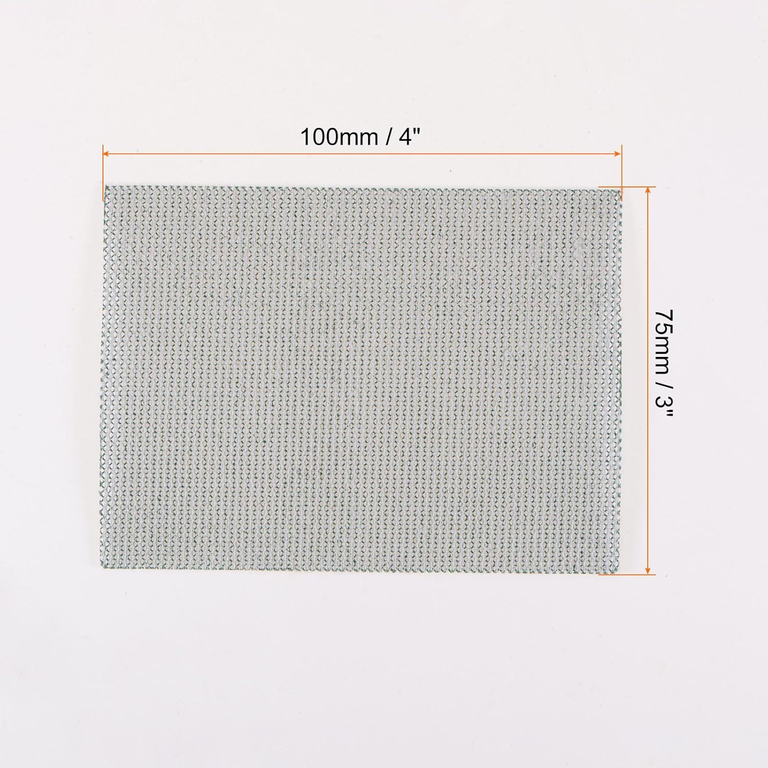10 hojas de pantalla de lijado de malla de 320 granos de 3 x 4 pulgadas, papel de lija húmedo o seco, almohadillas abrasivas sin polvo para paneles