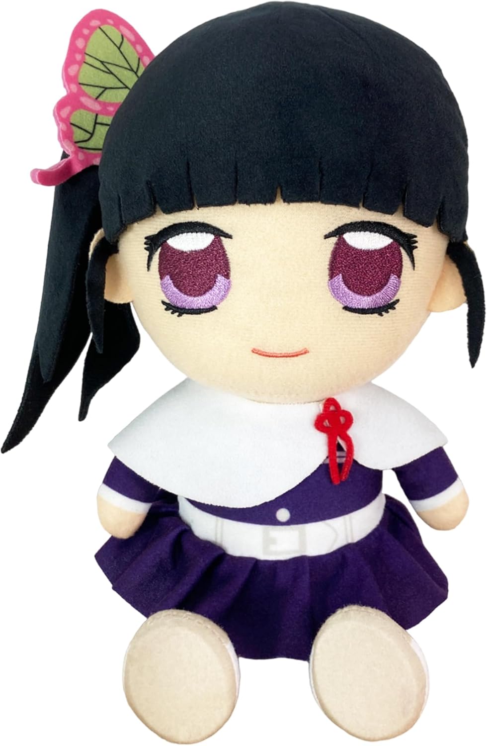 Great Eastern Entertainment Demon Slayer Kanao Tsuyuri – Peluche sentado de 7 pulgadas de alto