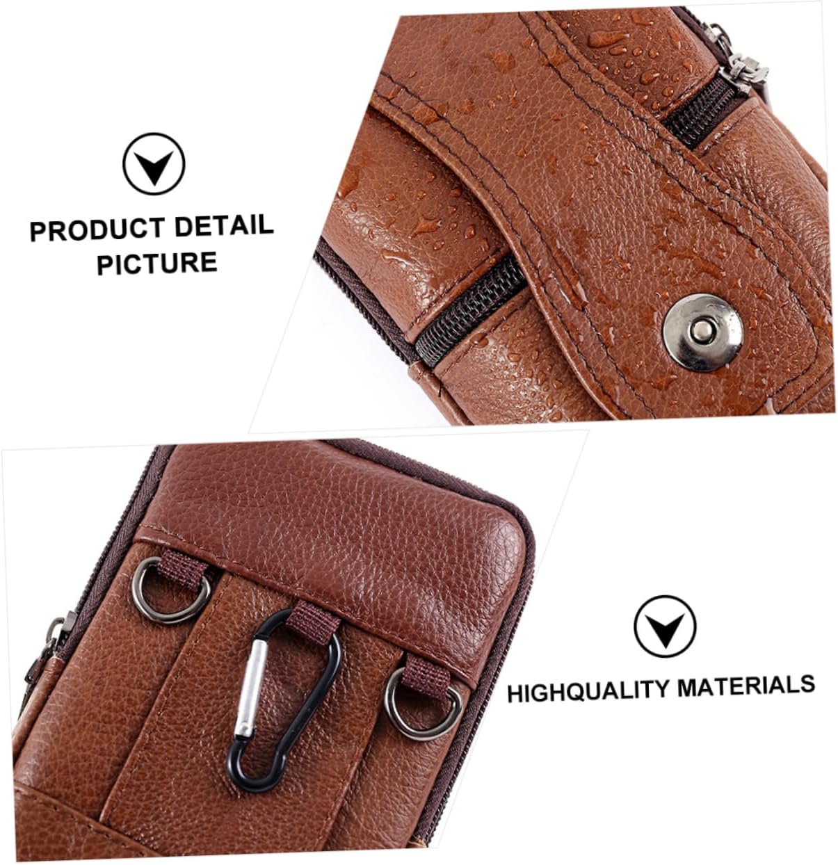 GALPADA 1 Pc Men’s Mobile Phone Bag Casual Bag for Men Trendy Waist Purse Practical Waist Purse Creative Smartphone Bag Waterproof Waist Pouch