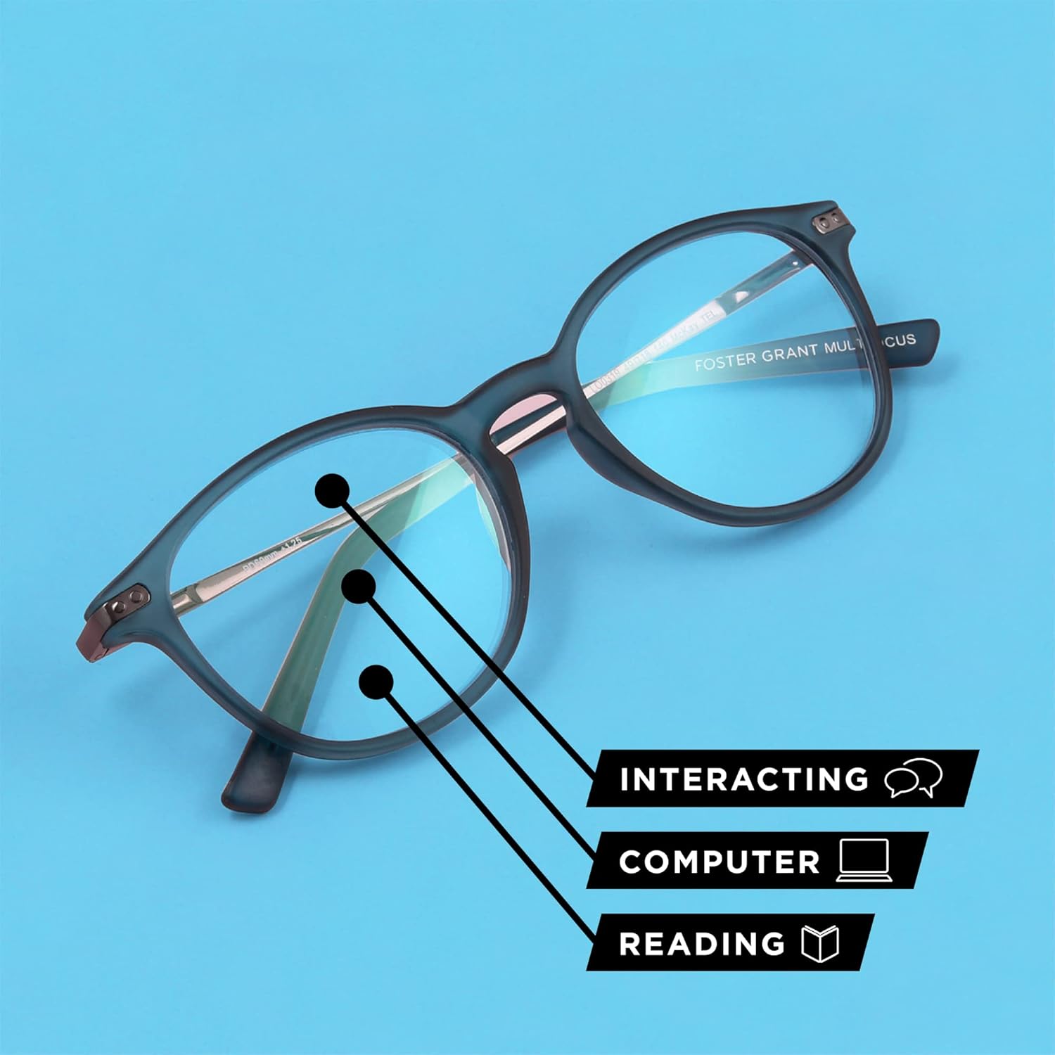 Foster Grant Mckay – Gafas de lectura multifoco