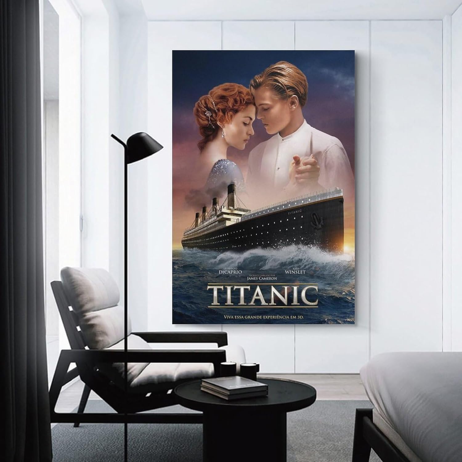 Póster de película Titanic (3) impresiones artísticas en lienzo para decoración de pared, decoración de habitación, decoración de dormitorio,