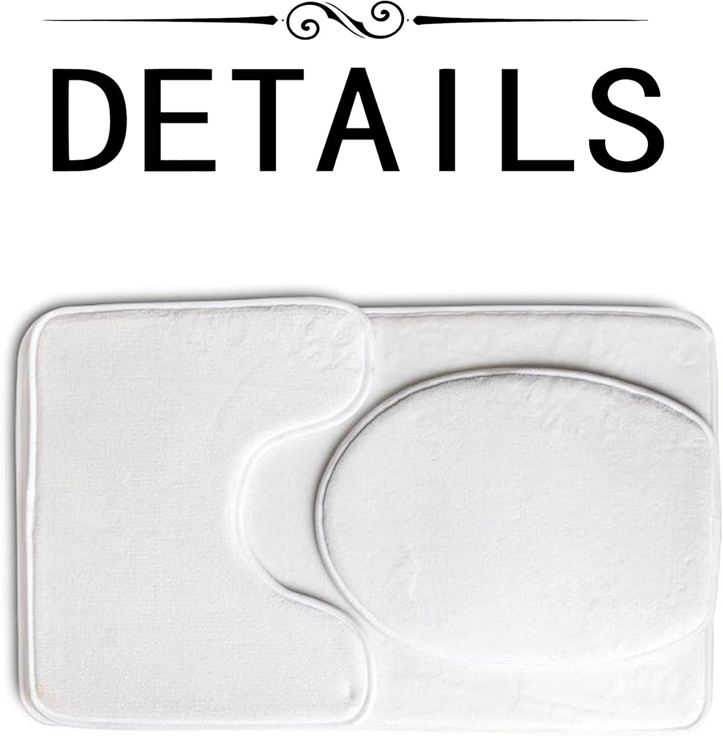 Coolsome – Juego de 3 alfombras de baño de franela antideslizante con cara de gato, tapete de contorno grande, cubierta de tapa para hombres y