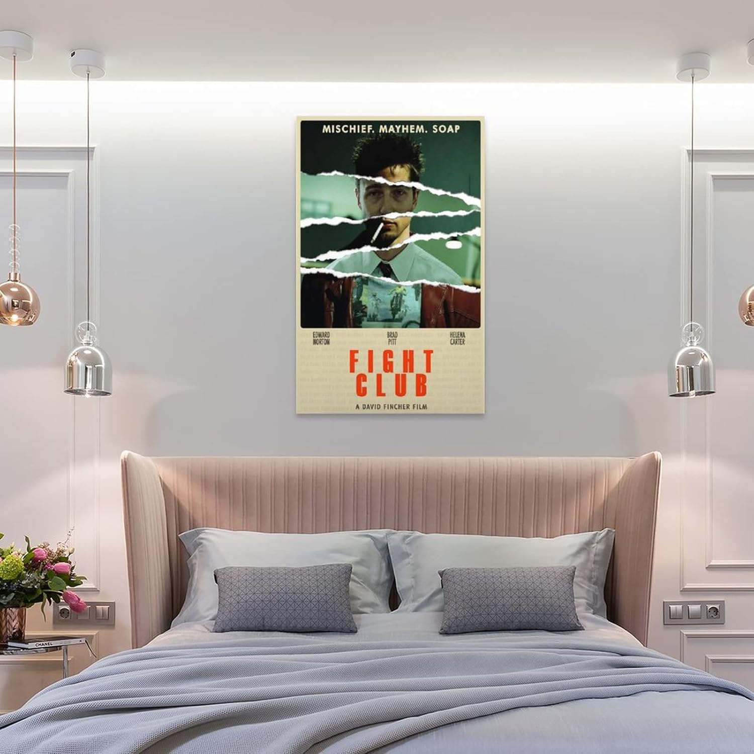 Póster de película vintage de los años 90, póster de boxeo y gimnasio, póster motivacional, pinturas artísticas en lienzo, decoración de pared,