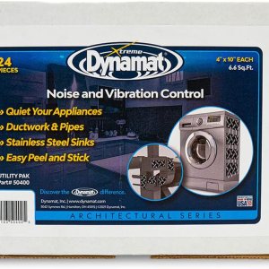 Dynamat Xtreme Architectural Utility Pak 24 – Hojas de amortiguador de sonido – Material de insonorización para el hogar – Aislador de ruido y Dynamat Xtreme Architectural Utility Pak 24 – Hojas de amortiguador de sonido – Material de insonorización para el hogar – Aislador de ruido y