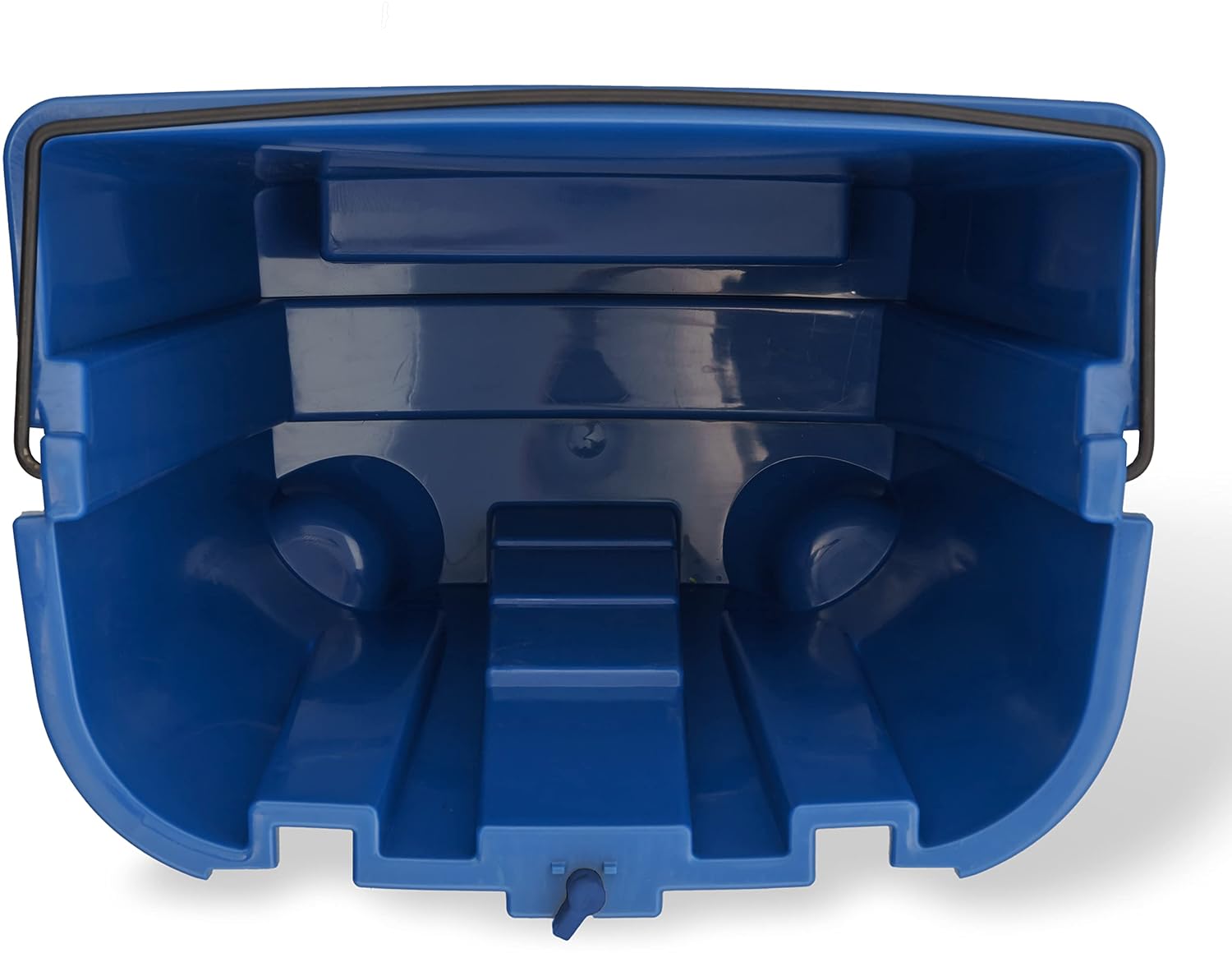 Carlisle FoodService Products Cubo de fregona con escurridor de prensa lateral e inserto de agua sucia para limpieza de pisos, restaurantes, oficina
